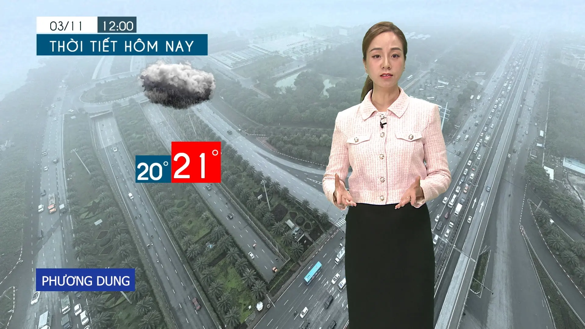 Dự báo thời tiết tối | 03/11/2025